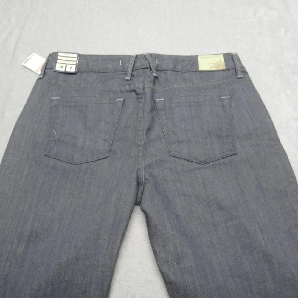 Agave Nectar Mariposa Jeans Women 28‎ Flex Denim Straight Boot UAS Made $198 NEW